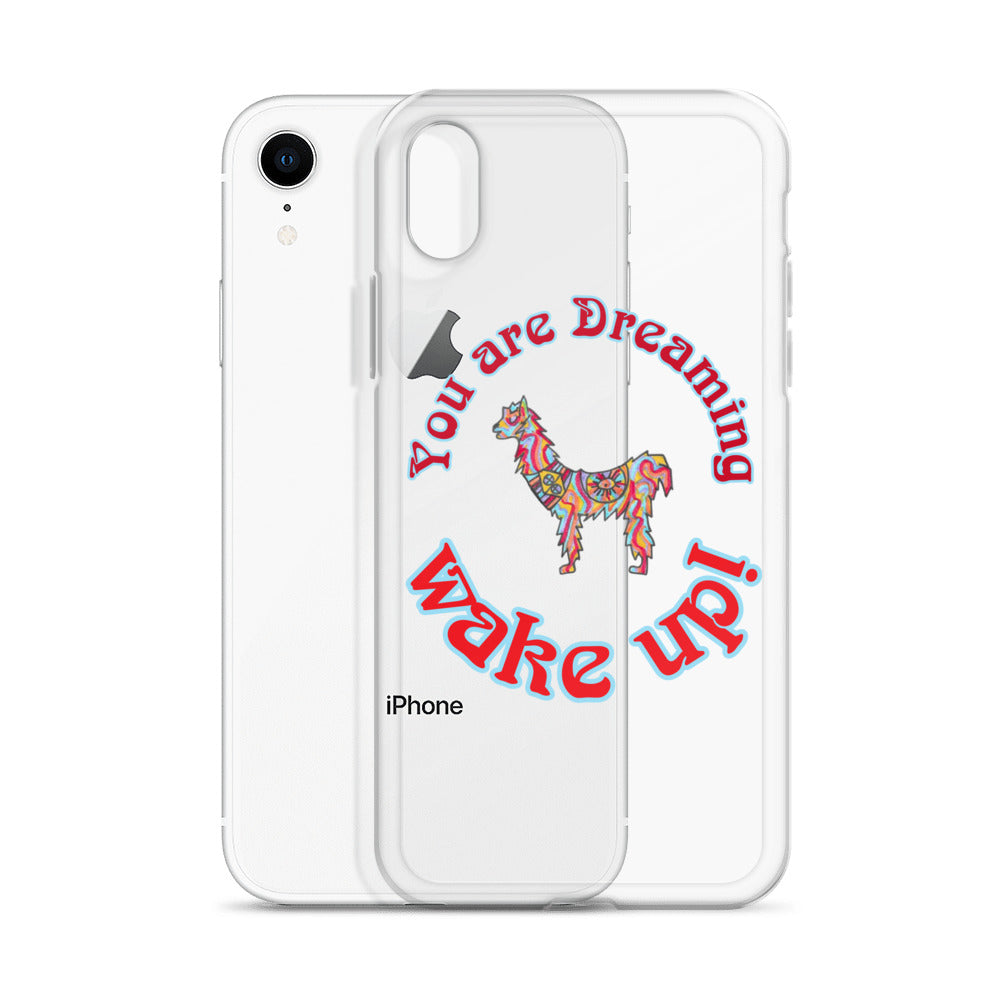 ""Magic Spirit Llama" Clear Case for iPhone®