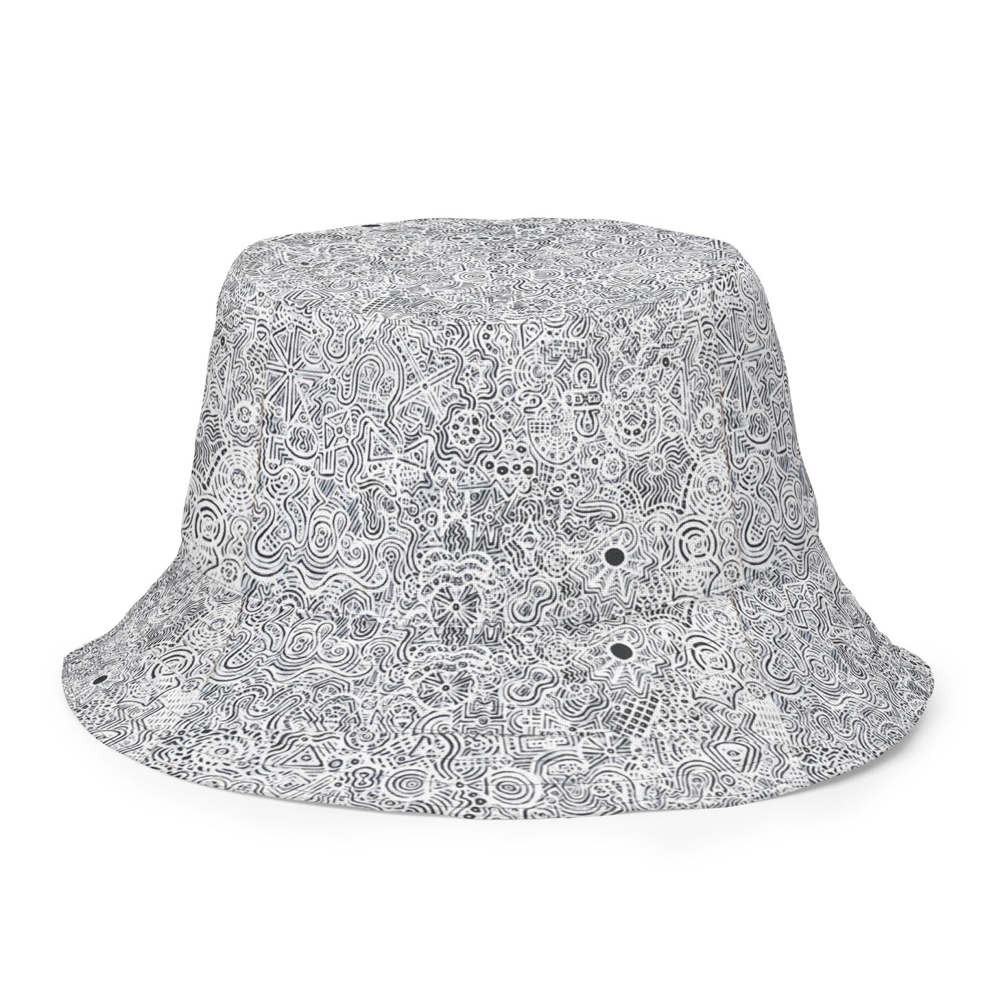 "Dual Awareness" Trippy Reversible Bucket Hat