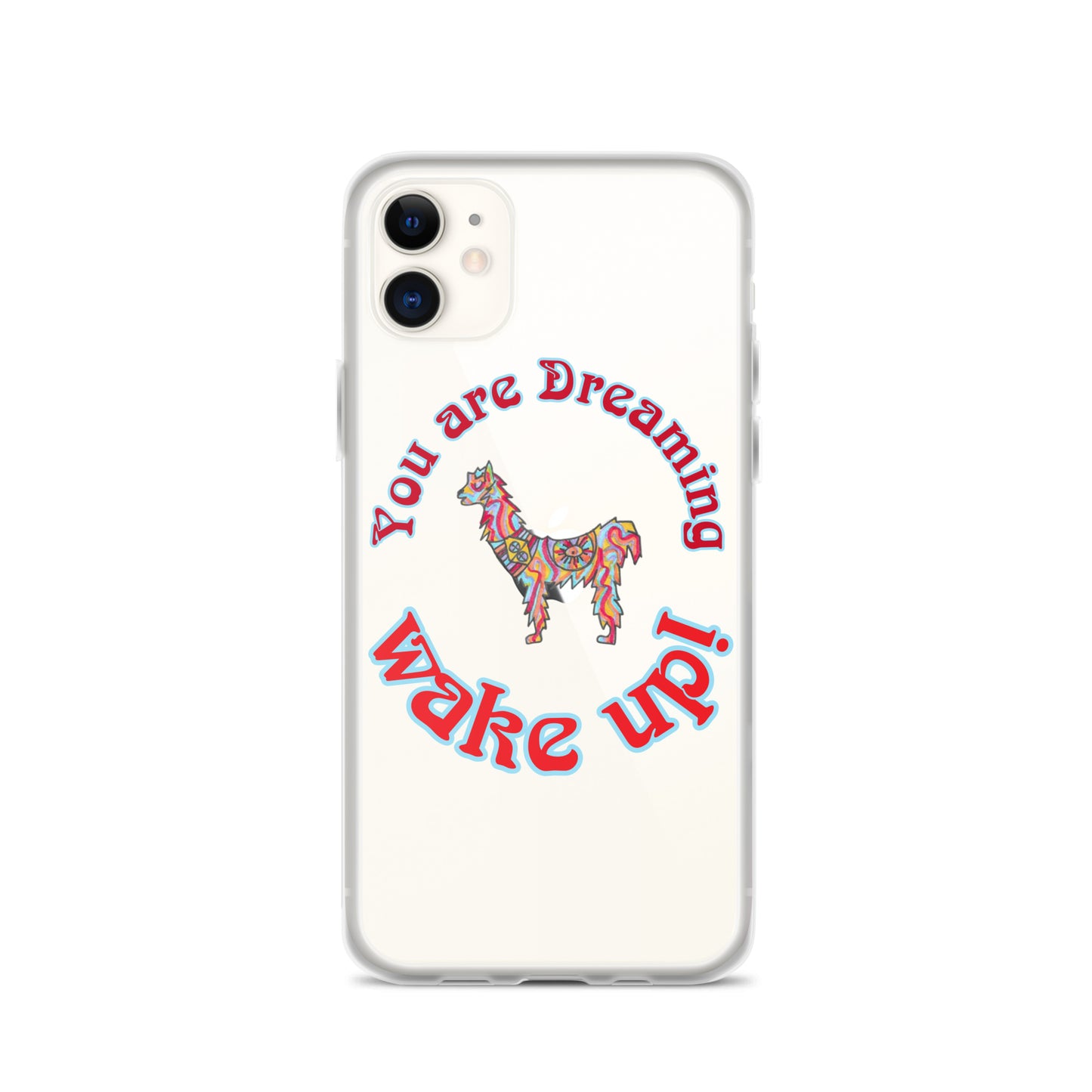 ""Magic Spirit Llama"  Clear Case for iPhone®