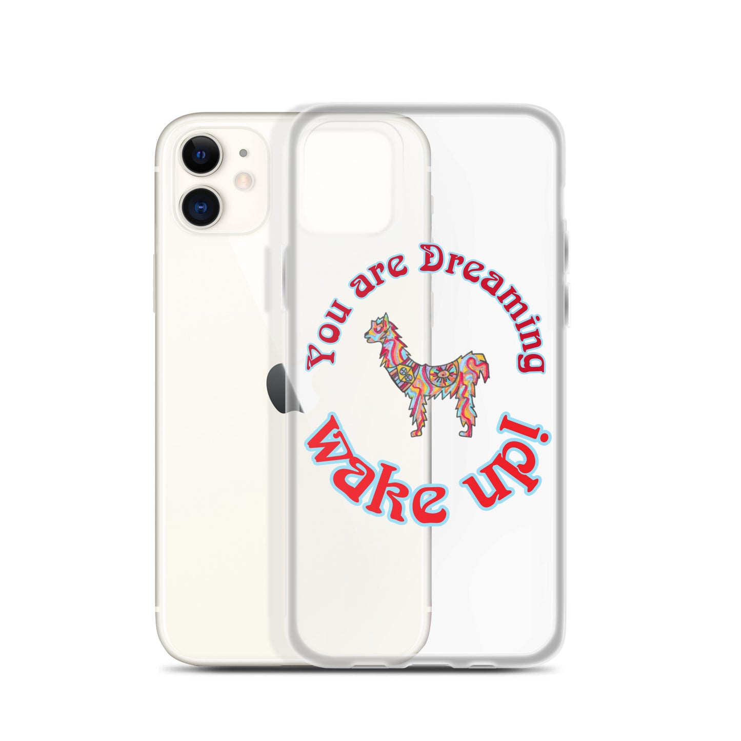 ""Magic Spirit Llama"  Clear Case for iPhone®