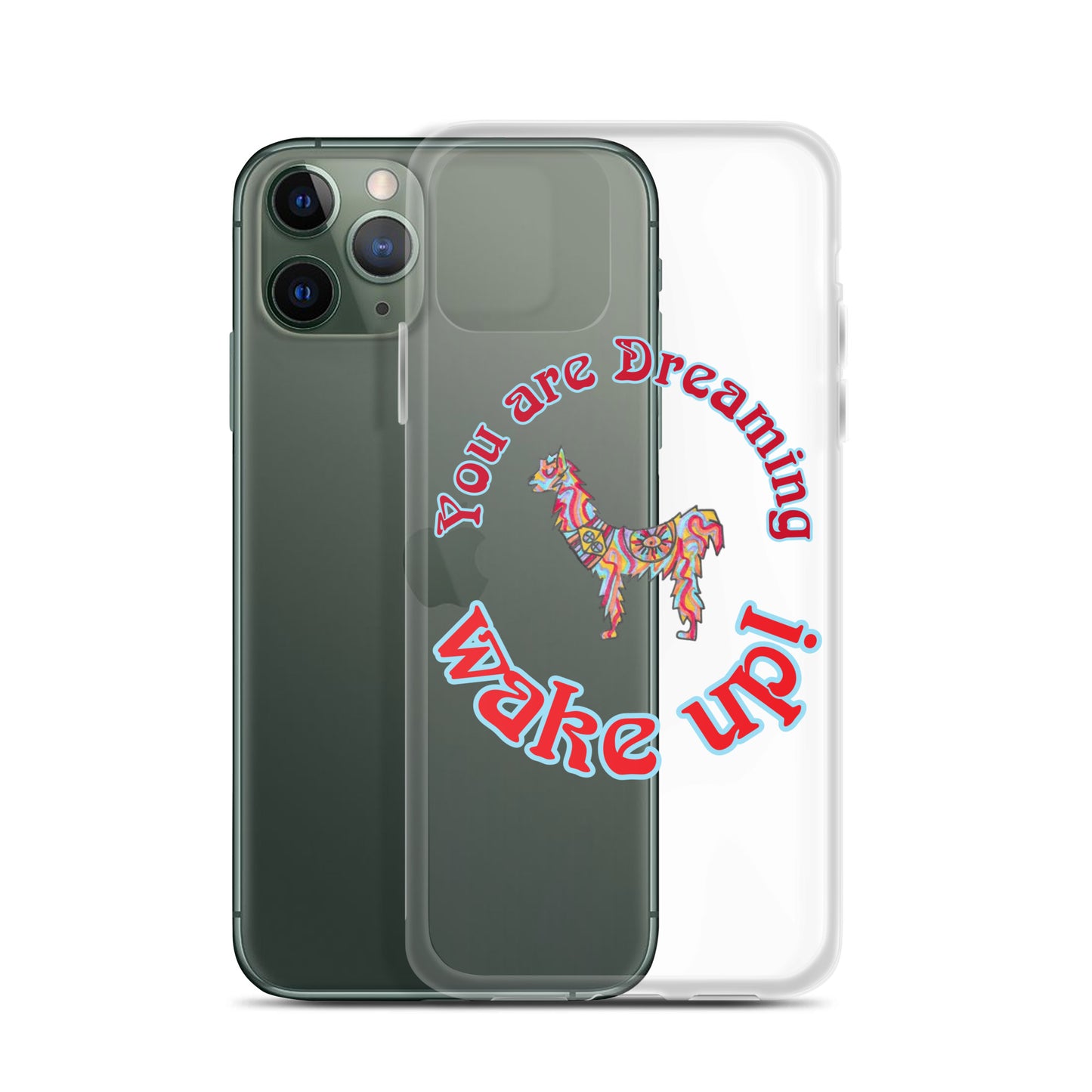 ""Magic Spirit Llama"  Clear Case for iPhone®