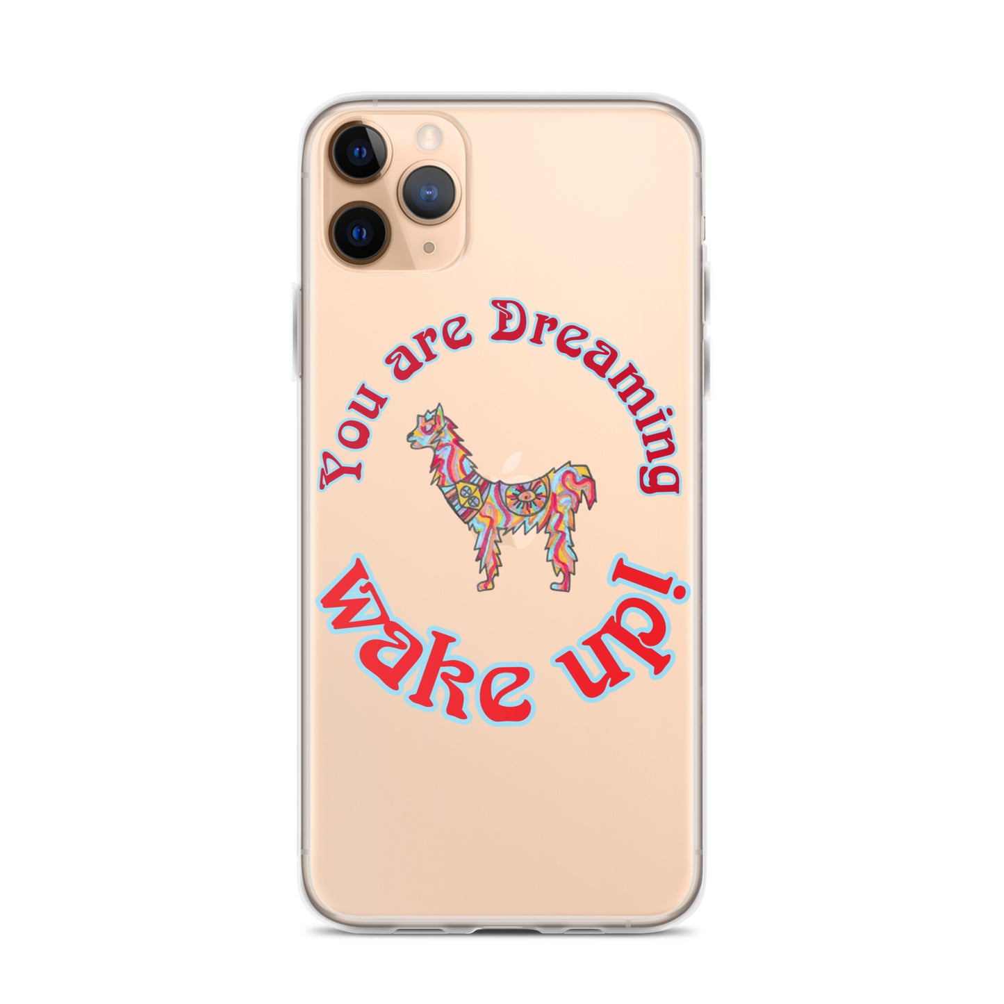 ""Magic Spirit Llama"  Clear Case for iPhone®