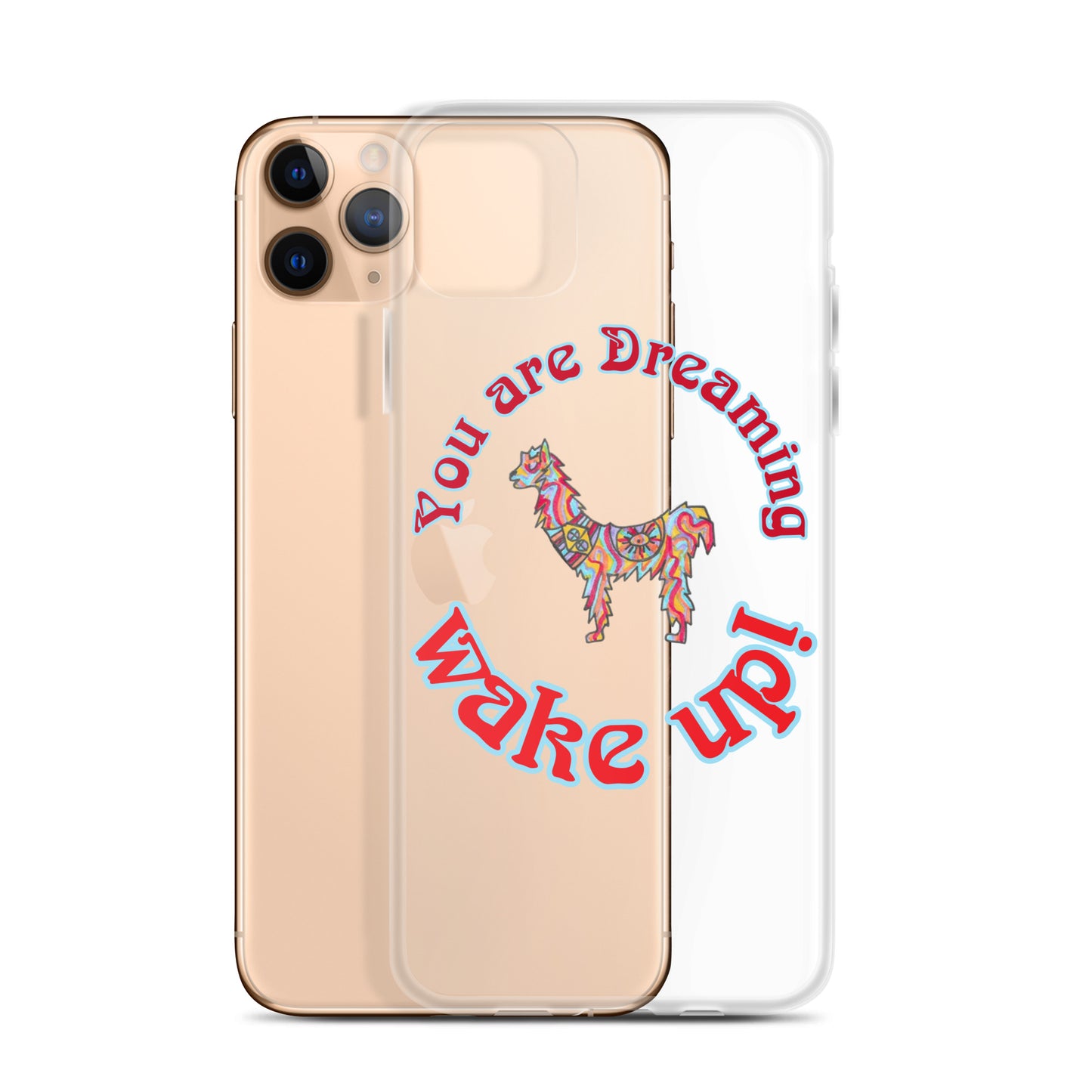 ""Magic Spirit Llama"  Clear Case for iPhone®