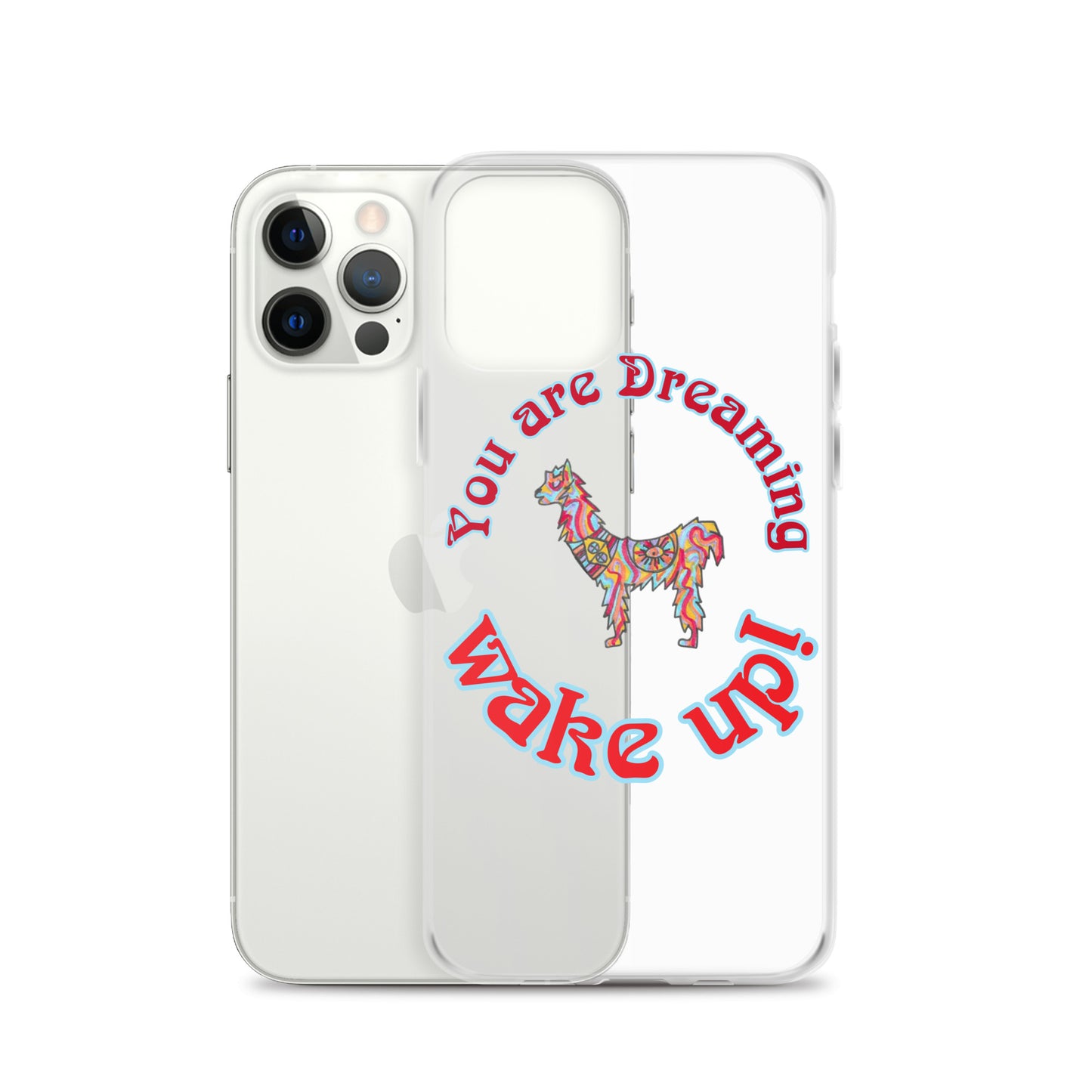 ""Magic Spirit Llama"  Clear Case for iPhone®