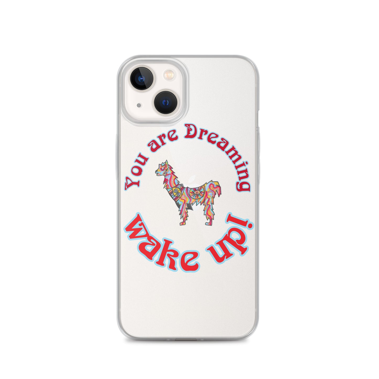 ""Magic Spirit Llama"  Clear Case for iPhone®