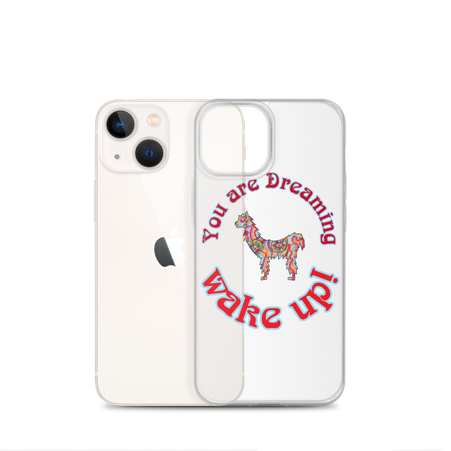 ""Magic Spirit Llama"  Clear Case for iPhone®