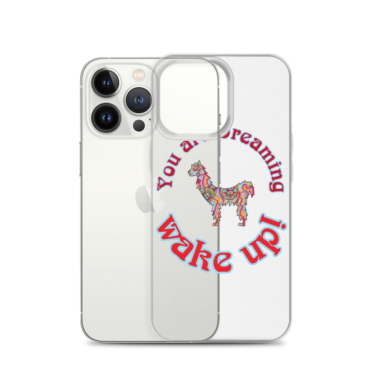 ""Magic Spirit Llama"  Clear Case for iPhone®