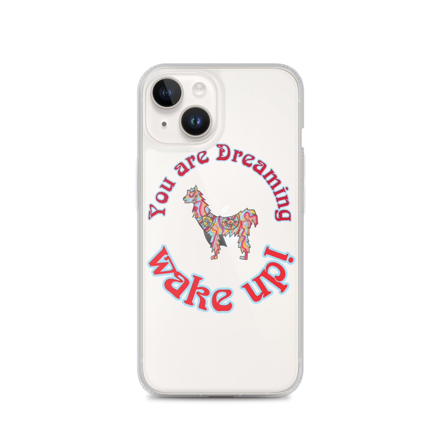 ""Magic Spirit Llama"  Clear Case for iPhone®