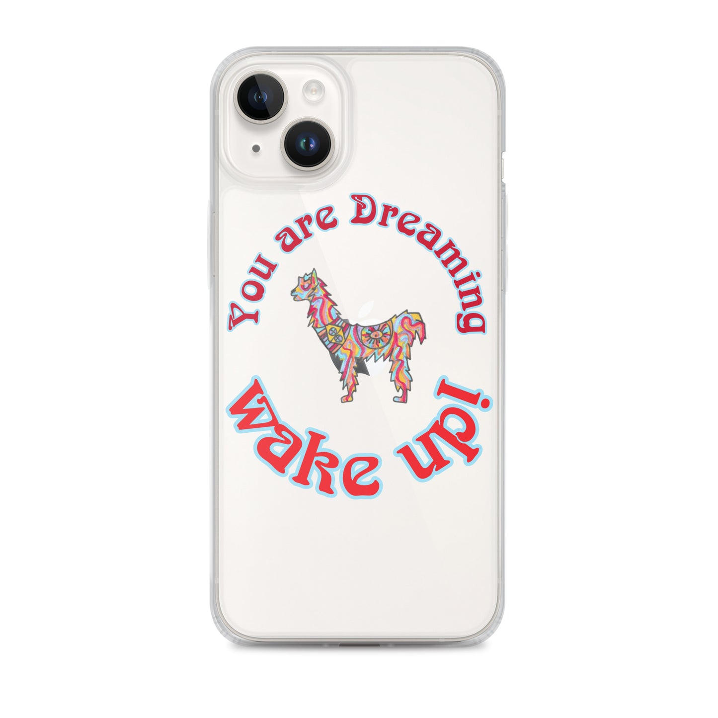 ""Magic Spirit Llama"  Clear Case for iPhone®