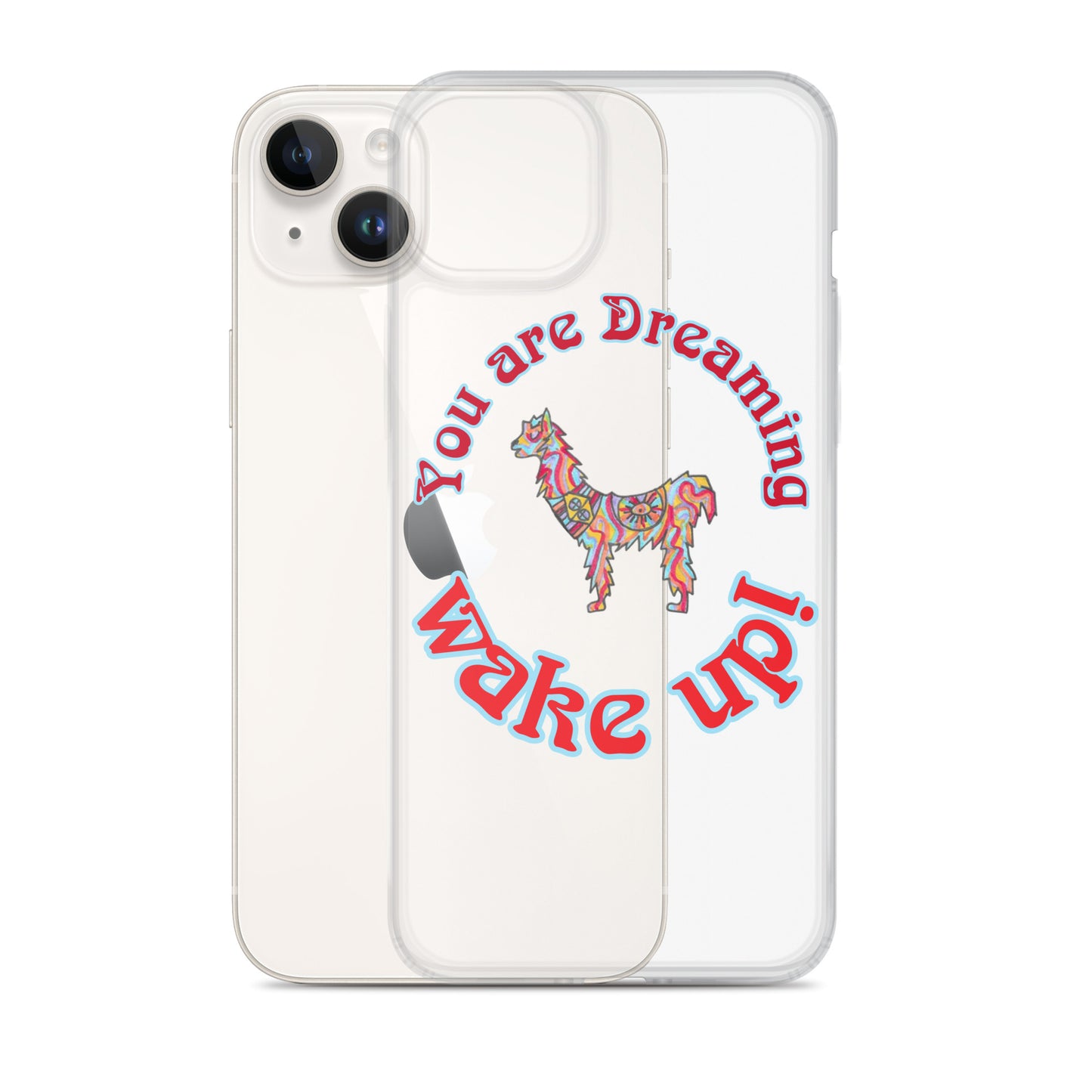 ""Magic Spirit Llama"  Clear Case for iPhone®