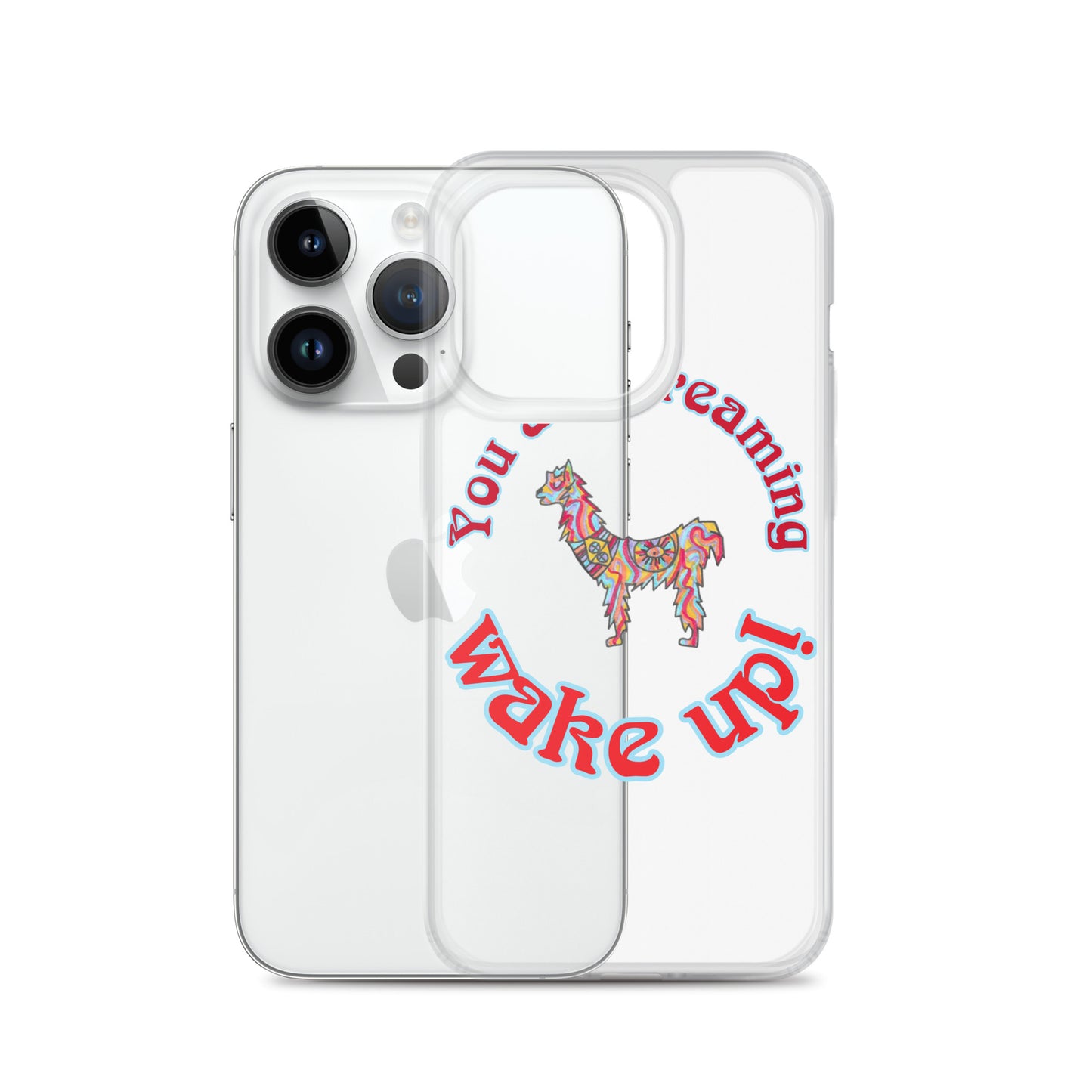 ""Magic Spirit Llama"  Clear Case for iPhone®