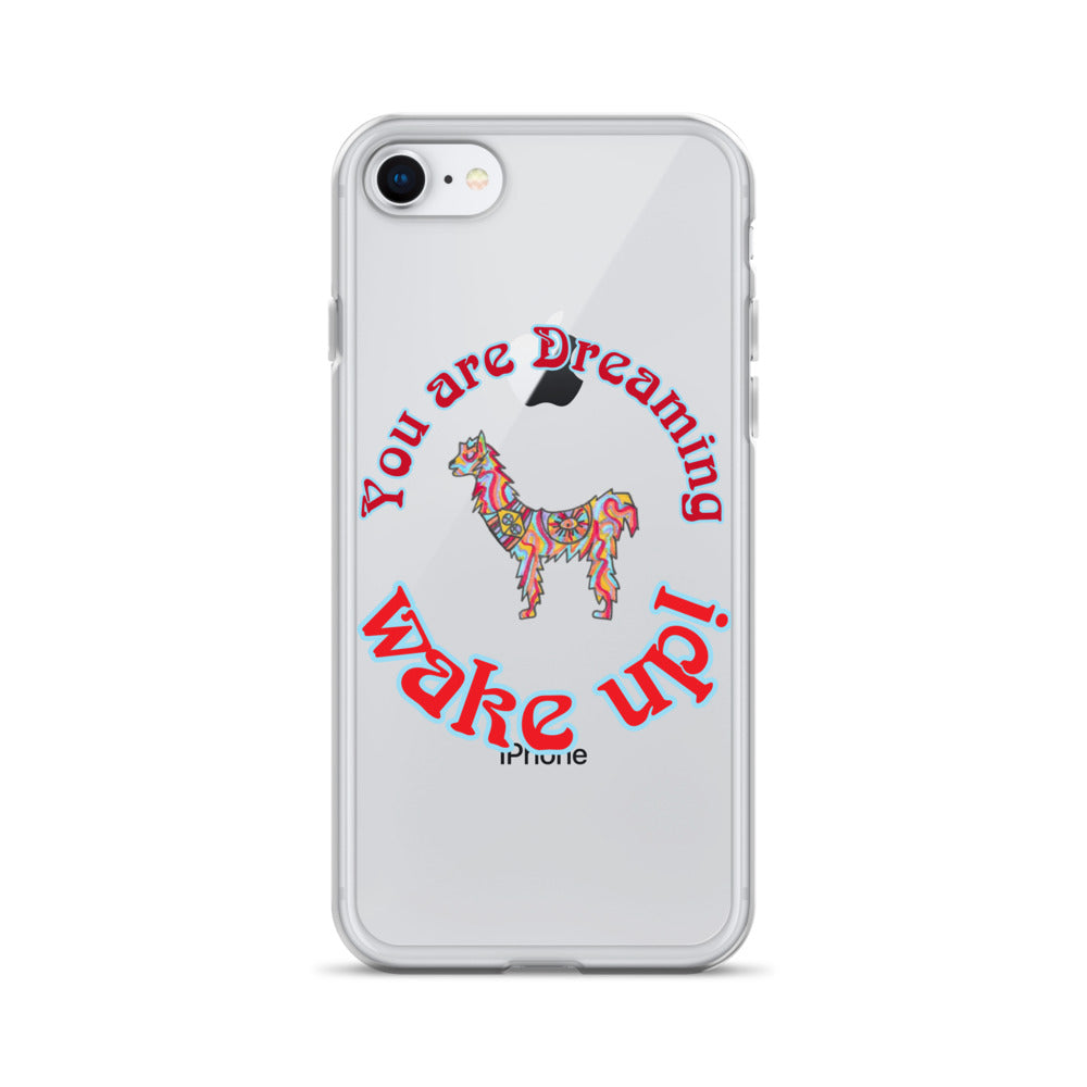 ""Magic Spirit Llama"  Clear Case for iPhone®