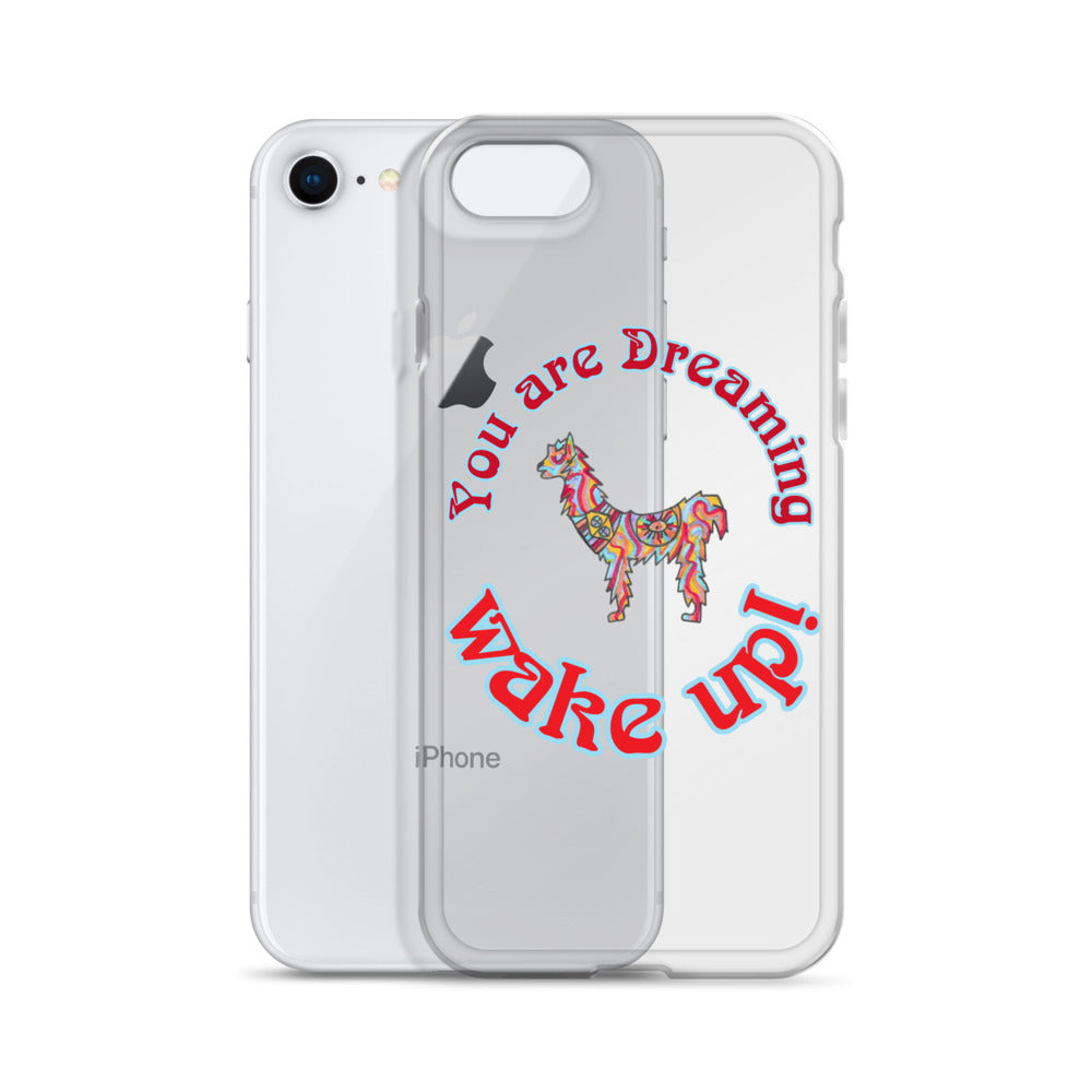 ""Magic Spirit Llama"  Clear Case for iPhone®