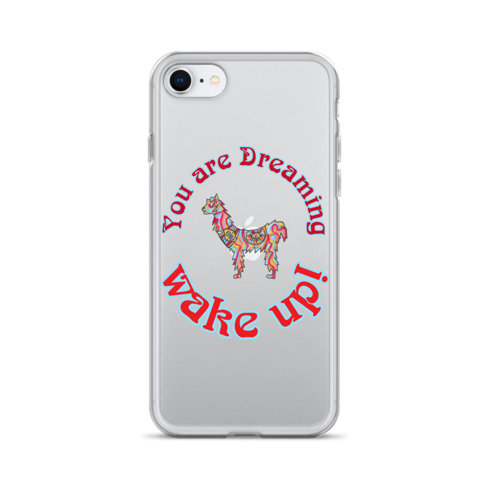 ""Magic Spirit Llama"  Clear Case for iPhone®