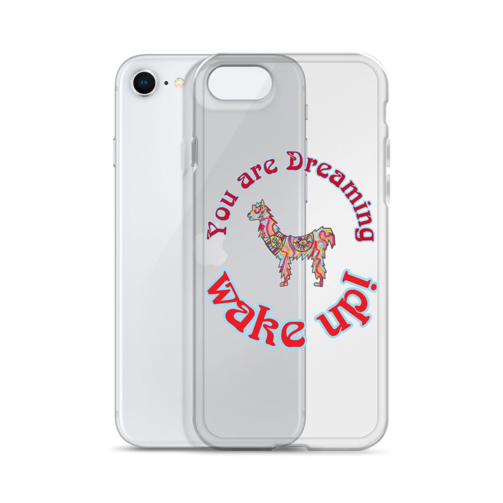 ""Magic Spirit Llama"  Clear Case for iPhone®