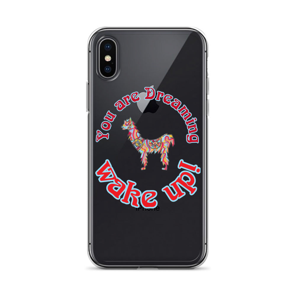 ""Magic Spirit Llama"  Clear Case for iPhone®