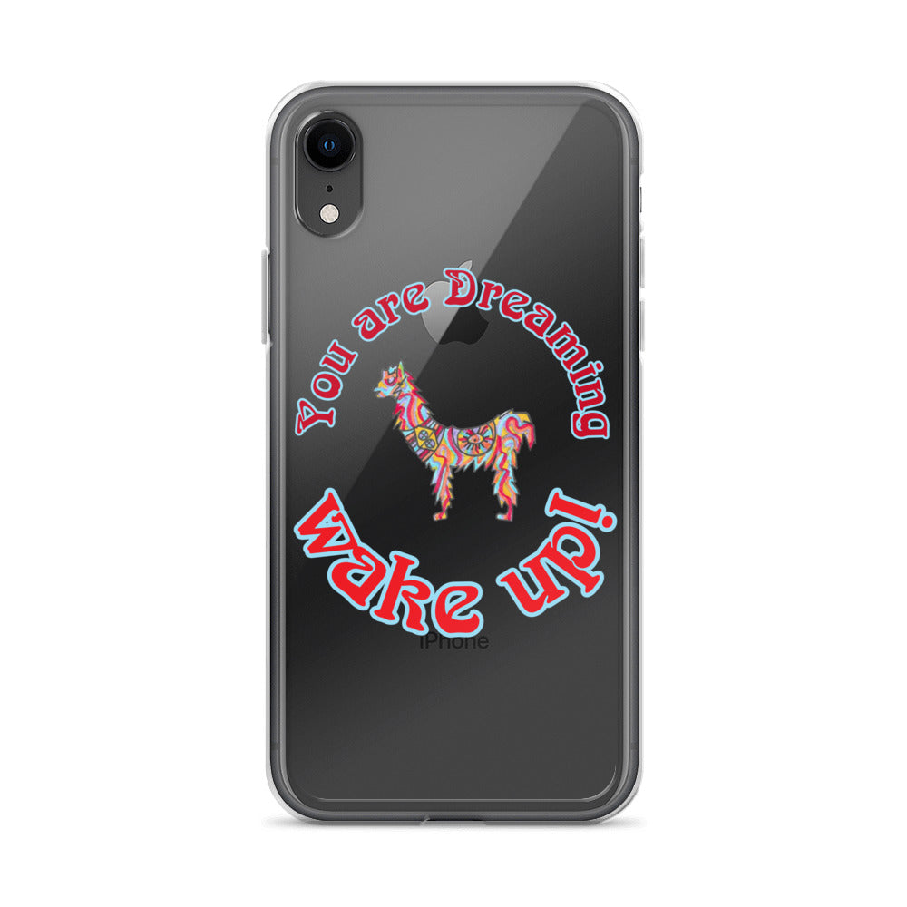 ""Magic Spirit Llama"  Clear Case for iPhone®